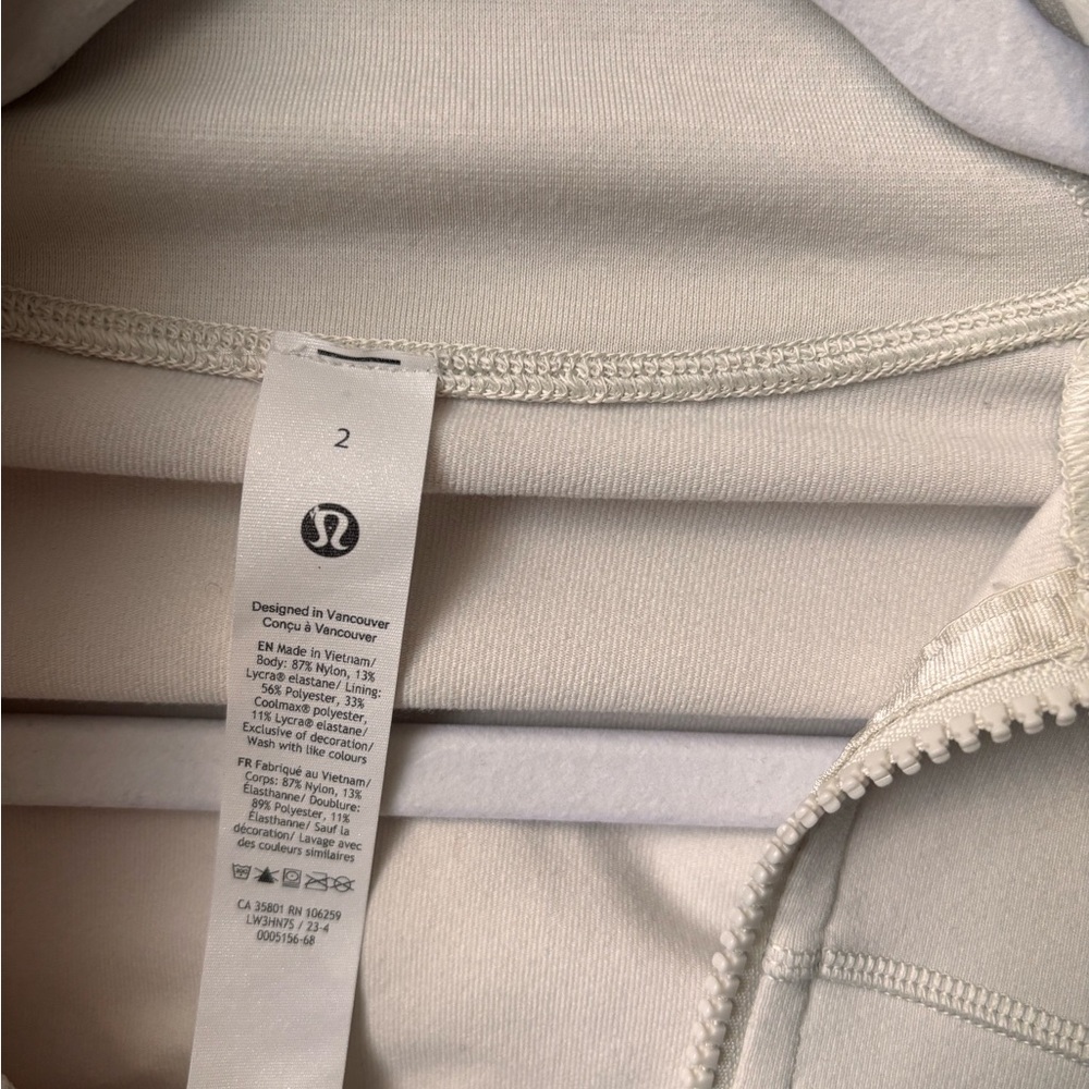 Lululemon Athletica White Utility Jacket - Picture 3 of 4